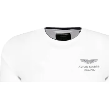 Pánské tričko Hackett London Tričko aston martin racing | Barva:bílý | Velikost:XXL