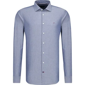 Pánská košile Tommy Tailored Košile Micro DESIGN CLASSIC | Barva:tmavě modrá | Velikost:41