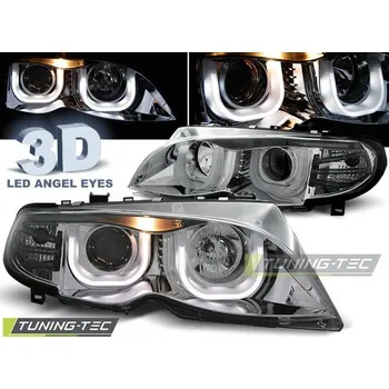 Přední světlomet PŘEDNÍ SVĚTLA ANGEL EYES 3D CHROM pro BMW E46 09.01-03.05 S/T
