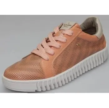 Dámská zdravotní obuv Sante zdravotní obuv Dámská kožená zdravotní teniska na klínku SANTÉ Lososová Tabulka dámských velikostí: 42