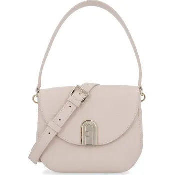 Furla Kůžoná crossbody kabelka SLEEK MINI | Barva:béžový | Velikost:OS