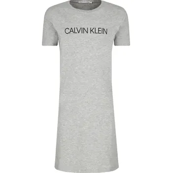Dámské oblečení CALVIN KLEIN JEANS Šaty INSTITUTIONAL | Barva:popelavě šedý | Velikost:152