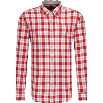 Pánská košile boss Košile Ronni_53 | Barva:červený | Velikost:L