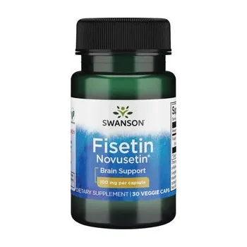 Swanson Fisetin Novusetin Doplněk stravy s fisetinem 30 ks, vegetariánská kapsle, 100 mg