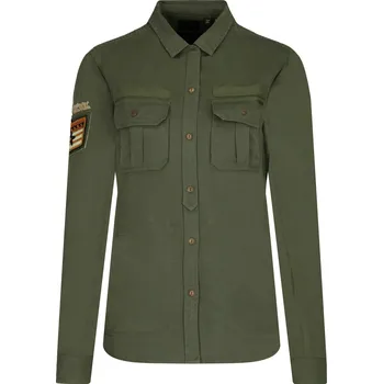 Dámská košile Superdry Košile MILITARY | Barva:khaki | Velikost:XS