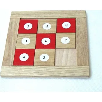 Hlavolam Dřevěná didaktická hračka čísla