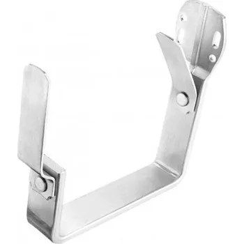 okap Hák hliníkový hranatý do krokve přírodní 250 mm