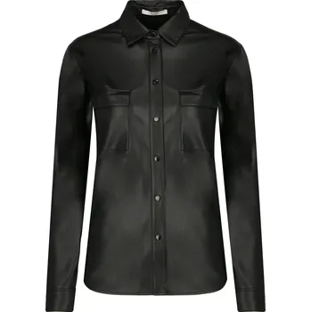 Dámská košile boss Košile Balady | Barva:černý | Velikost:34