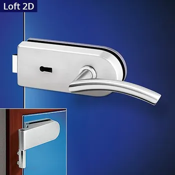 Dveřní kování ACT SERVIS ACT - Pipa Loft OV 2D Provedení: BB (pokojový klíč), Povrch: IN - nerez