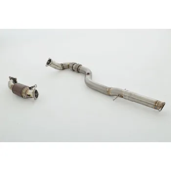 Katalyzátor 76mm Downpipe s nerezovým sportovním katalyzátorem (200 CPSI) (981166BT-X3-DPKAHJS)