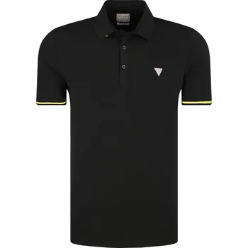 GUESS JEANS Polokošile AMIAS | Barva:černý | Velikost:S