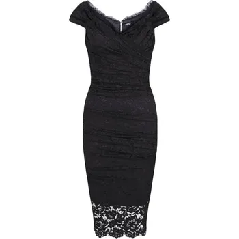 Dámské šaty Marciano Guess Šaty RIVA | Barva:černý | Velikost:34