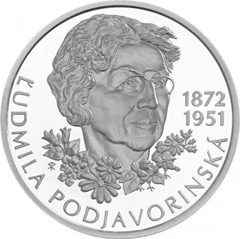 Stříbrná pamětní mince Ludmila Podjavorinská, Standard, 2022