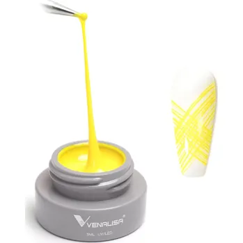 Přípravek na nehty Venalisa Spider gel: Yellow; 5 ml