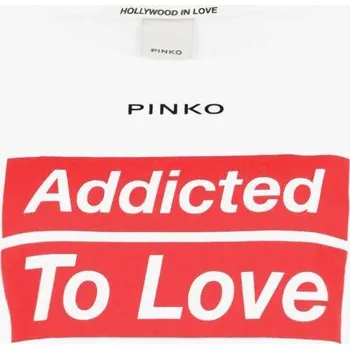 Dámské tričko Pinko Tričko SPONTANEO | Barva:bílý | Velikost:L