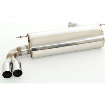 Tlumič výfuku 76mm sportovní tlumič výfuku (nerez) - s certifikátem ECE (971367-X3-X)