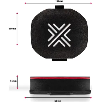 Filtr pro motocykl PX300 Box filtr Pipercross 55mm výška