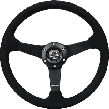 Tuning NRG Sportovní 3-ramenný volant s alcantarou (350mm) - Černá