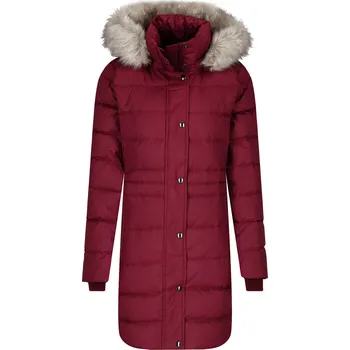 Tommy Hilfiger Péřová bunda TH ESS TYRA | Barva:vínový | Velikost:S