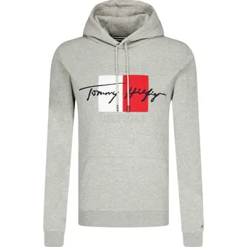 Pánská mikina Tommy Hilfiger Mikina SIGNATURE ARTWORK | Barva:šedý | Velikost:XXL