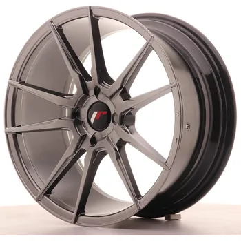 Alu kolo Japan Racing JR21 18x8,5 ET30-40 4H BLANK, Hyper Black