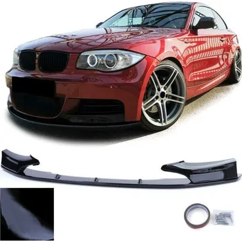 Tuning Přední lip spoiler lesklá pro . BMW 1 Series F20 F21 10-15
