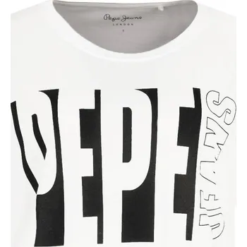 Dámské tričko Pepe Jeans London Tričko GABRIELLE | Barva:bílý | Velikost:L