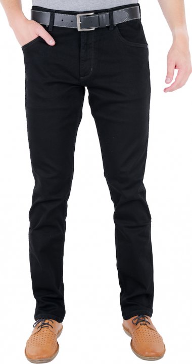 Pánské jeans WRANGLER W15QHP19A GREENSBORO BLACK VALLEY Velikost: 30/34
