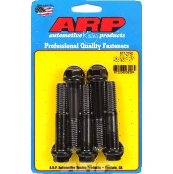 Šroub ARP 1/2 "-13 x 2.750 hex černý oxid šrouby (5ks)