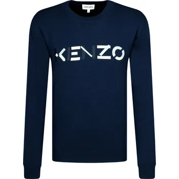 Pánský svetr Kenzo Vlněný svetr | Barva:tmavě modrá | Velikost:M