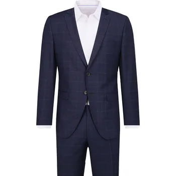 Pánský svetr boss Vlněný oblek Reymond/Wenten | Barva:tmavě modrá | Velikost:56