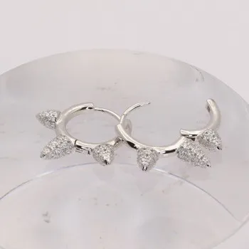 Náušnice Stříbrné náušnice kroužky