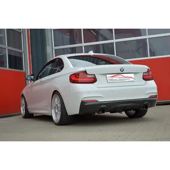 76mm Výfukový systém- Duplex BMW 2er F22/F23 - s certifikátem ECE (991356M-X3-X)
