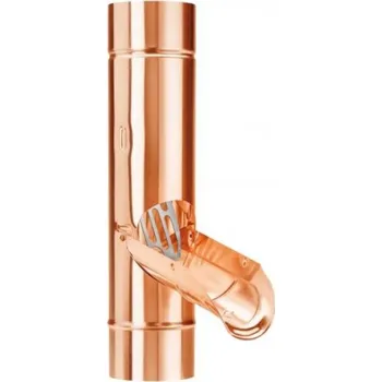 okap Zachytávač vody měděný 80 mm se sítem