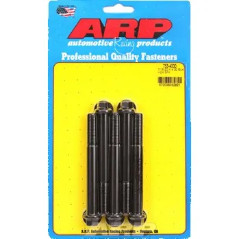 Šroub 7/16 "- 20 x 4.000 hex černý oxid šrouby" (5ks)