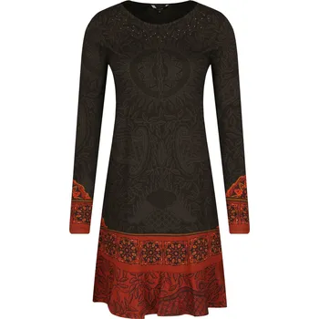 Dámská móda Desigual Šaty NAGOYA | Barva:černý | Velikost:M
