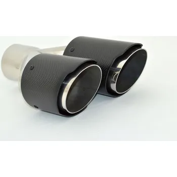 Koncovka výfuku Koncovka výfuku Carbon 2x90mm (posun v ľavo) (ER-CB07)