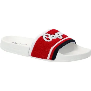 Dámské pantofle Pepe Jeans London Pantofle BOSTON | Barva:bílý | Velikost:37