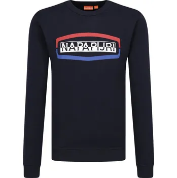 Pánská mikina Napapijri Mikina BOGY C | Barva:tmavě modrá | Velikost:XXL