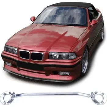 Tuning Hliníková rozpěrná tyč přední leštená pro . BMW 3 series E36 6 cyl 320i 325i 90-99