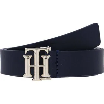 Opasek Tommy Hilfiger Kůžoný opasek | Barva:tmavě modrá | Velikost:90
