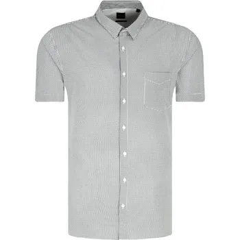 Pánská košile BOSS CASUAL Košile Magneton | Barva:šedý | Velikost:XXL