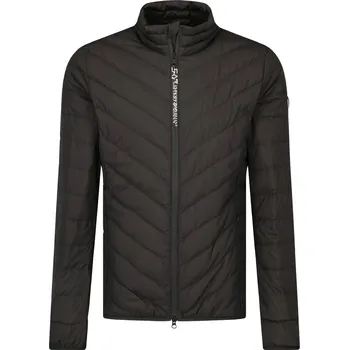 Pánská větrovka EA7 Péřová bunda | Barva:černý | Velikost:XXL