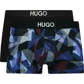 Boxerky HUGO Boxerky 2-pack TRUNK | Barva:černý | Velikost:S