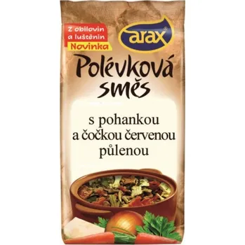 Čokoláda ARAX PS Čočka červená loup. a pohanka 160 g