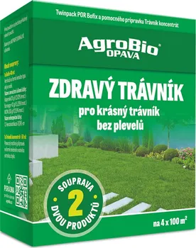 Herbicid AgroBio Opava Zdravý trávník přípravek k hubení dvouděložných plevelů 90 ml