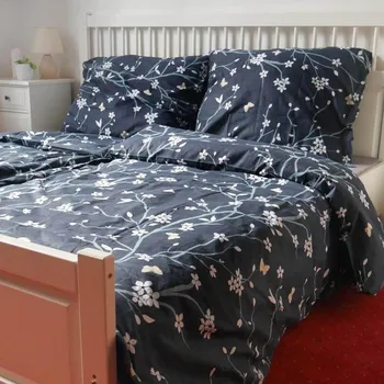 Povlečení Bavlněné povlečení - bílé květiny