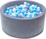 Dětský suchý bazének míčky modré 90 x…