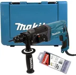 MAKITA HR2470X16 kombinované kladivo SDS+ 780W, 2.4J + sada vrtáků