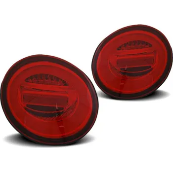 Zadní světlomet TUNING-TEC Zadní světla VW New Beetle 97+ - bílé/červené LED BAR SEQ